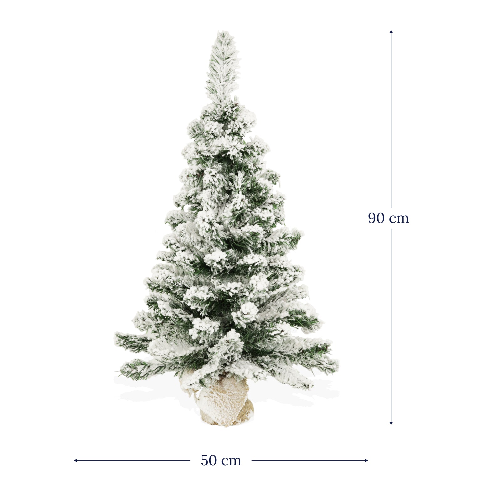 Albero di Natale Argo Innevato 90 cm