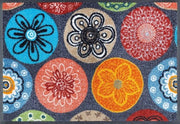 Tappetino per porta, poliammide, multicolore, 40x60cm