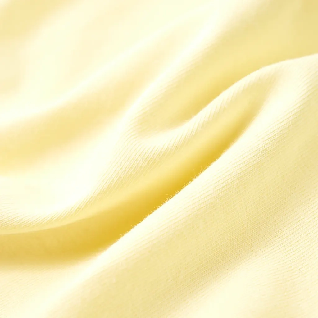 Maglietta da Bambina Giallo Tenue 128 10582