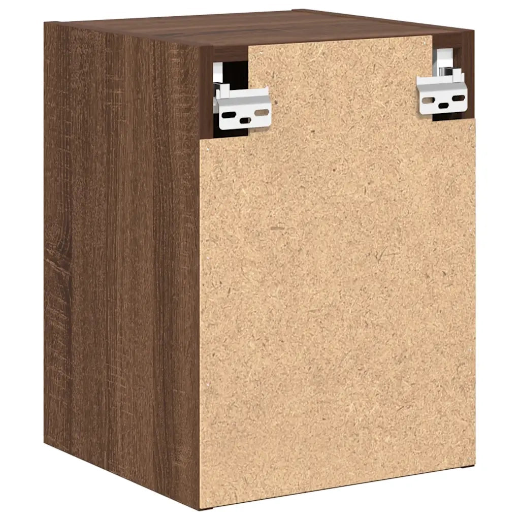 vidaXL Pensili per Garage 2 pz Rovere Marrone in Legno Multistrato