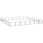 Gabbia per Cani Nera 49 mÂ² in Acciaio cod mxl 44560