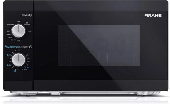 Magnetron 20 litri con funzione griglia - 5 livelli - funzione congelatore - piano rotante 255 mm - nero