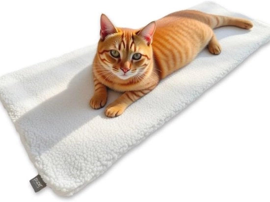 Letto autoaccogliente per gatti per davanzale - Materiale morbido e calore confortevole