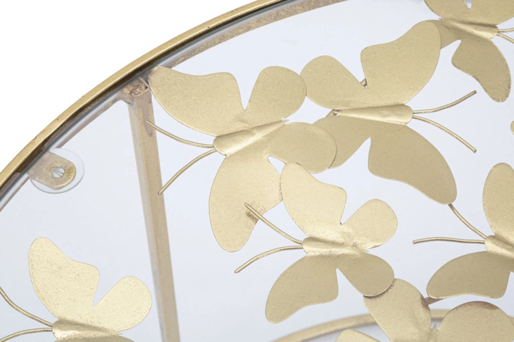 TAVOLO DA CAFFE' BUTTERFLIES CM � 60X40,5