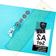 Snodo automatico da 60 x 45 cm - Blu - Snodo rotativo - Scala 60 x 16 cm - Taglio professionale
