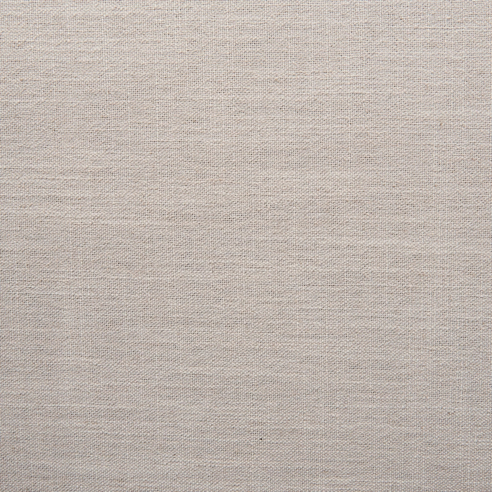 Poltrona in tessuto di lino grigio talpa e nero Gambe in metallo Sedia imbottita Morbido stile retrò Art Decor Soggiorno