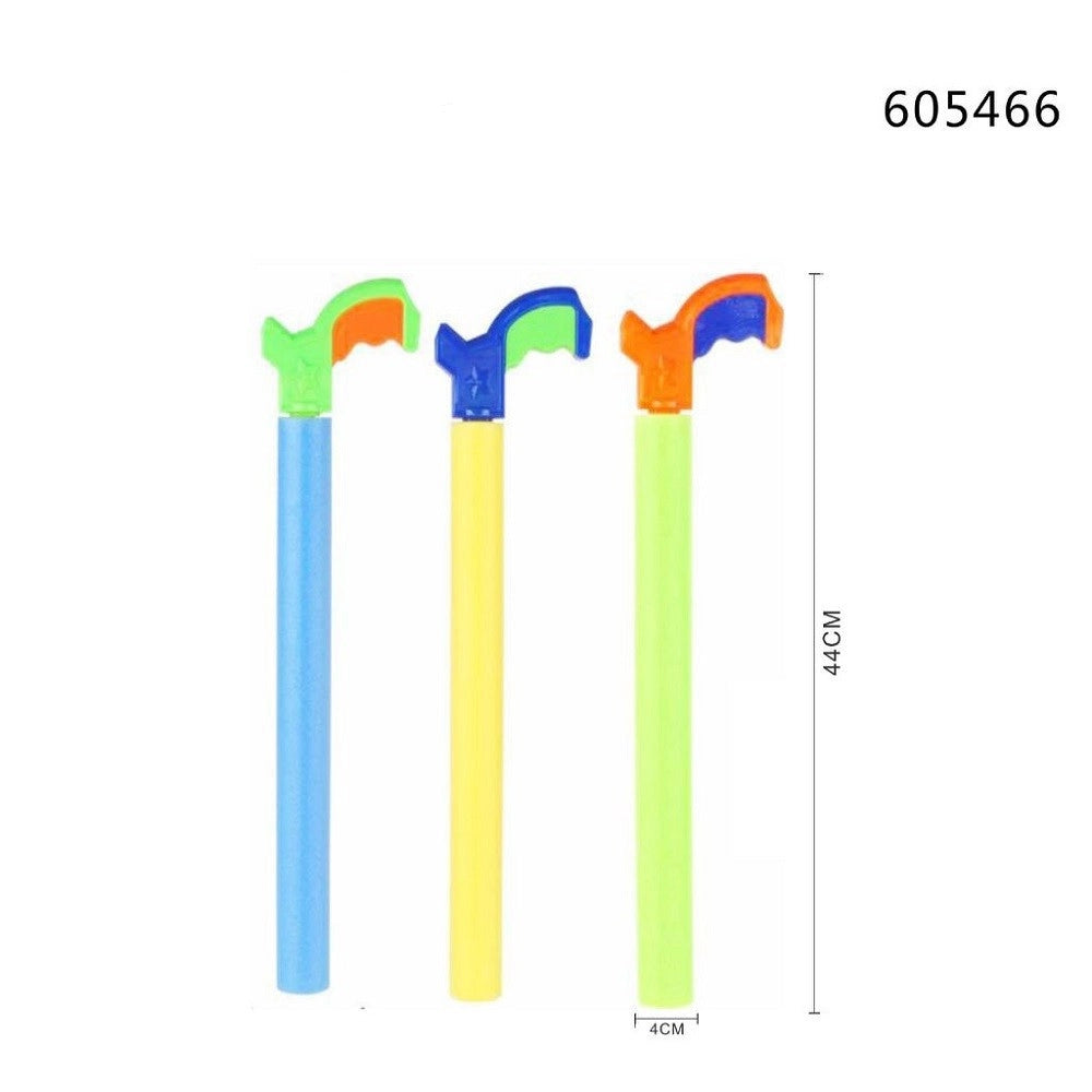 Trade Shop - Pistola Ad Acqua Tubo 44x4cm Manico Schiuma Gioco Giardino Estate Bambini 605466 -