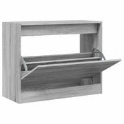 Scarpiera | Mobile per scarpe Grigio Sonoma 80x34x63 cm in Legno Multistrato