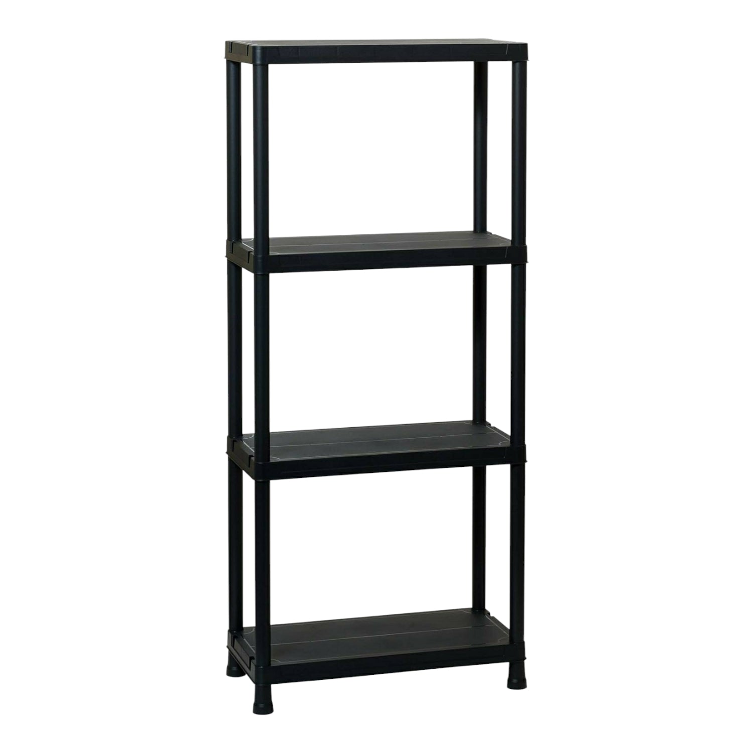 SCAFFALE UNIVERSAL 63-4 BLACK H138X60X30