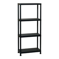 SCAFFALE UNIVERSAL 63-4 BLACK H138X60X30