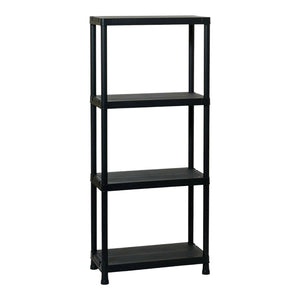 SCAFFALE UNIVERSAL 63-4 BLACK H138X60X30