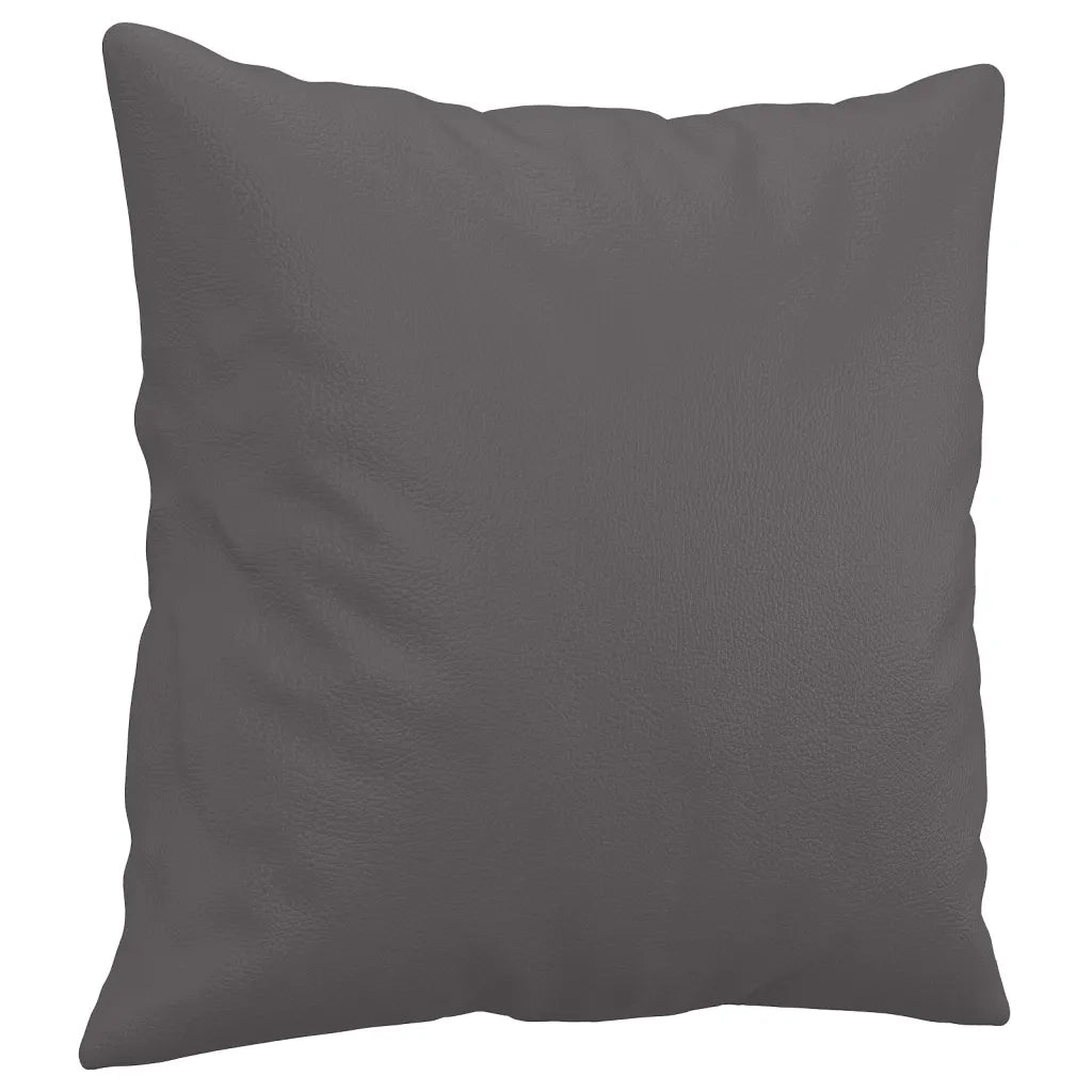 Divano | Divano da soggiorno | Sofa a 3 Posti con Cuscini Grigio 180 cm in Similpelle