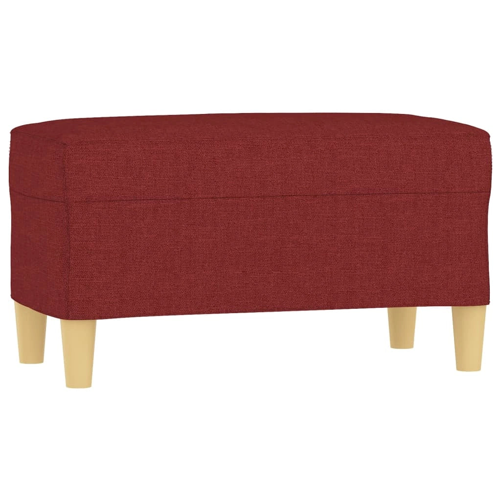Panca/divano rosso bordeaux x 70 x 35 x 41 cm tessuto 02_0010587