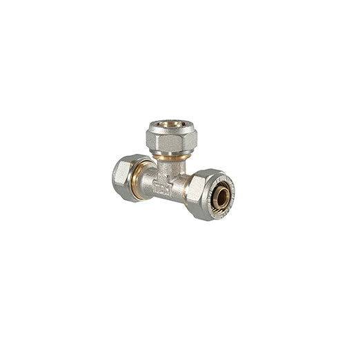 RACCORDO TEE A COMPRESSIONE PER MULTISTRATO- 26x26x26- TDMB- pezzi 1