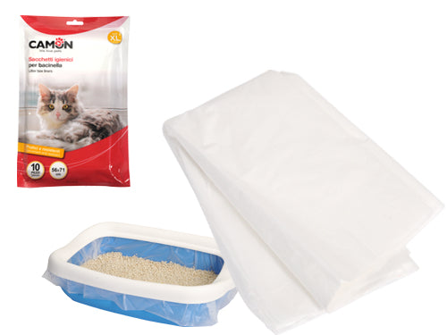 SACCHETTI CAMON IGIENICI P/GATTI M 10PZ