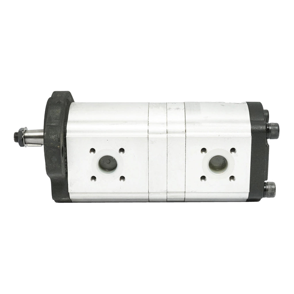 Pompa idraulica doppio corpo per John Deere e Renault, senso di rotazione sinistro, codice OEM RT7700036171