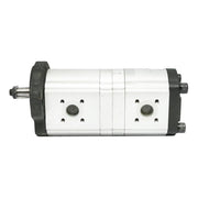 Pompa idraulica doppio corpo per John Deere e Renault, senso di rotazione sinistro, codice OEM RT7700036171