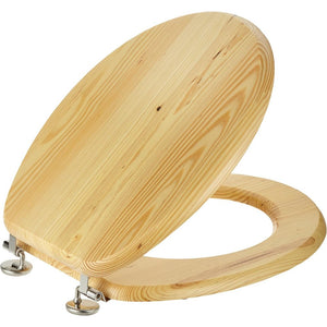 Allibert 1837042 - sedile copri wc in legno di pino chiaro vienn