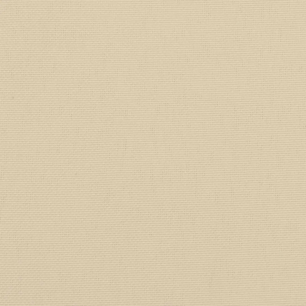 Cuscino per Lettino Beige 200x60x3 cm in Tessuto Oxford 314206