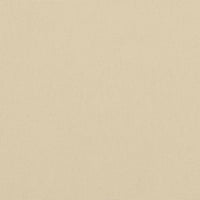 Cuscino per Lettino Beige 200x60x3 cm in Tessuto Oxford 314206