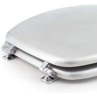 Gelco design 582844 - sedile wc galaxy, colore: argento