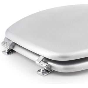 Gelco design 582844 - sedile wc galaxy, colore: argento