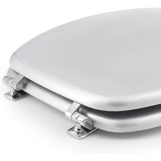 Gelco design 582844 - sedile wc galaxy, colore: argento