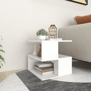 Tavolino Bianco 40x40x40 cm in Legno Multistrato 806292