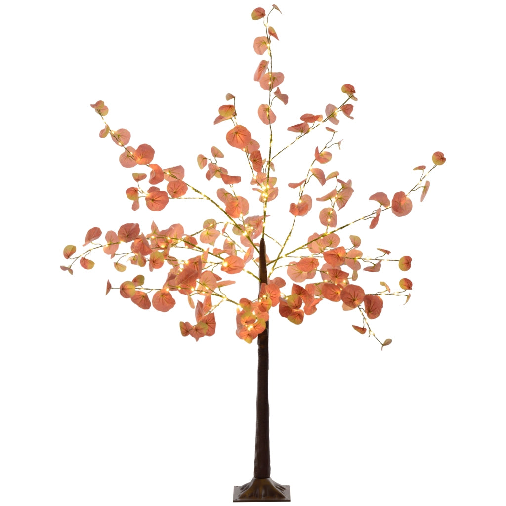 Albero di Luce LED 150 cm 245 Luci ¨C zephmum ¨C Arancione per Interni ed Esterno