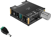 Amplificatore Digitale Stereo - Formato Compatto - Bluetooth - Adatto per Altoparlanti da 4/8 Ohm - 2 Canali -