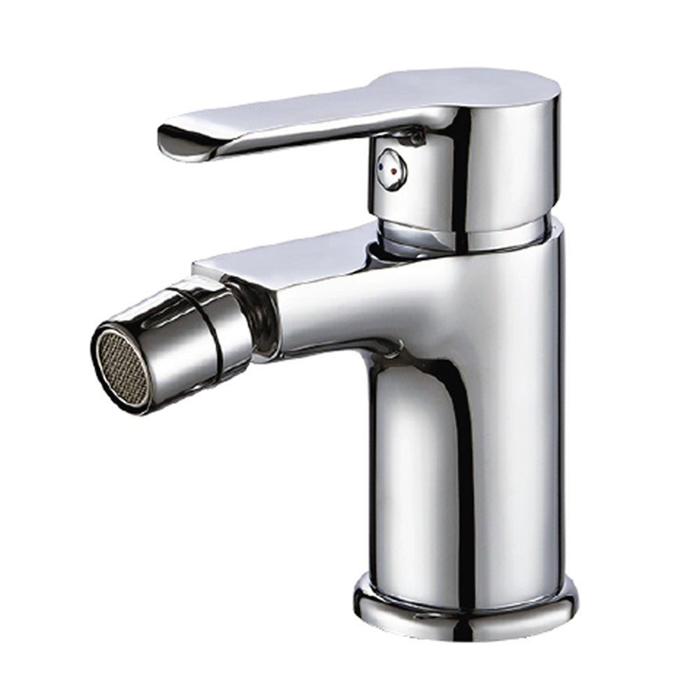 Miscelatore serie ariel monocomando bidet, finitura cromata