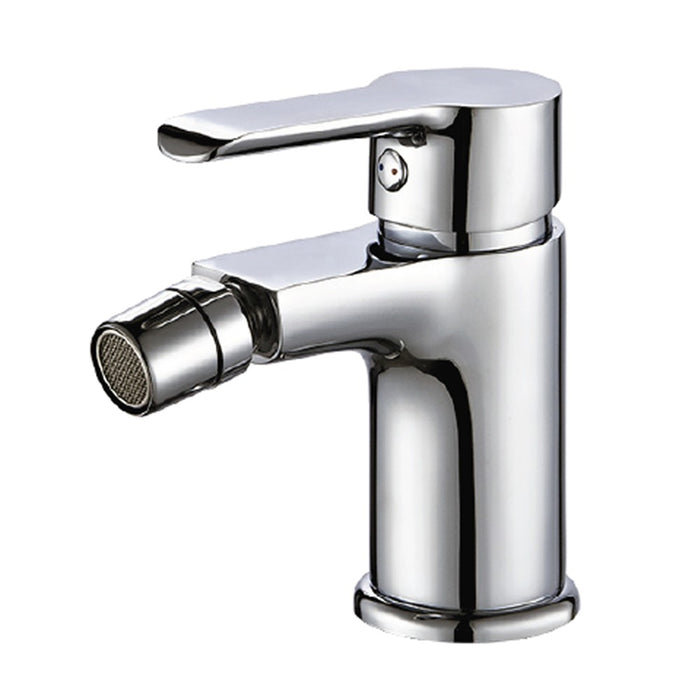 Miscelatore serie ariel monocomando bidet, finitura cromata
