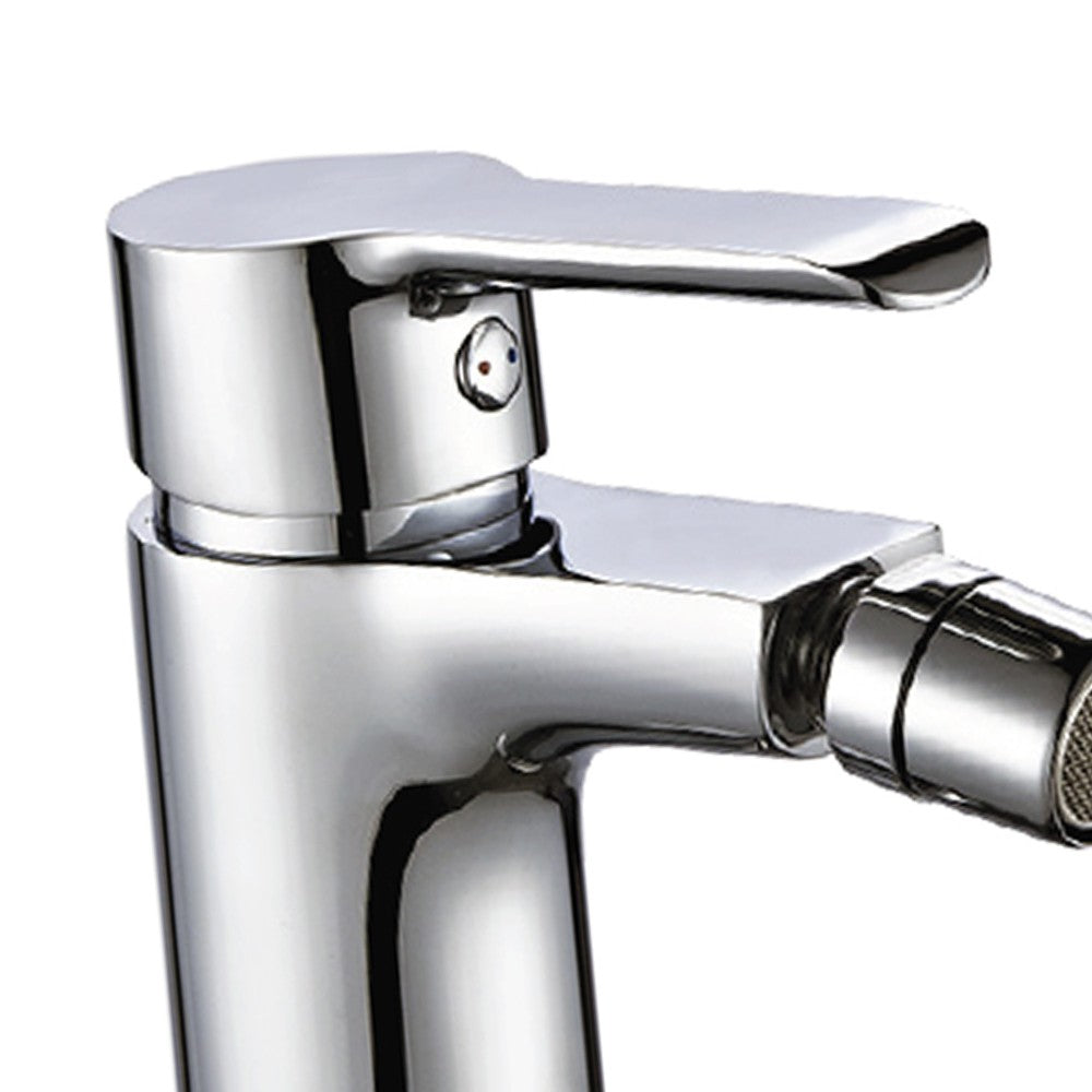 Miscelatore serie ariel monocomando bidet, finitura cromata