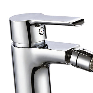 Miscelatore serie ariel monocomando bidet, finitura cromata