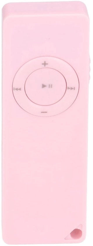 MP3-speler portatile - Alta qualità audio - Colore rosa - Adatto per bambini - Mini MP3-speler con lunga autonomia batteria