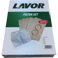 SET FILTRO ASPIRAPAPOLVERE CARTA / STOFFA GN/GENIO PZ.5