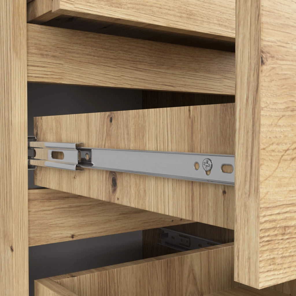 Cassettiera AKORD CL5 Cassettiera Quercia Artisan 40 cm 5 cassetti 40x35x92 cm