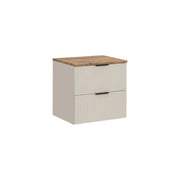 Set bagno NOXERA 80 cm – Marrone congo & wotan – piano per lavabo