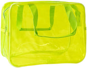 Tote con Stampo Gele Borsa con Vinyl Waterdipenta 11,8'' × 5,12'' × 8,26'' (Giallo)