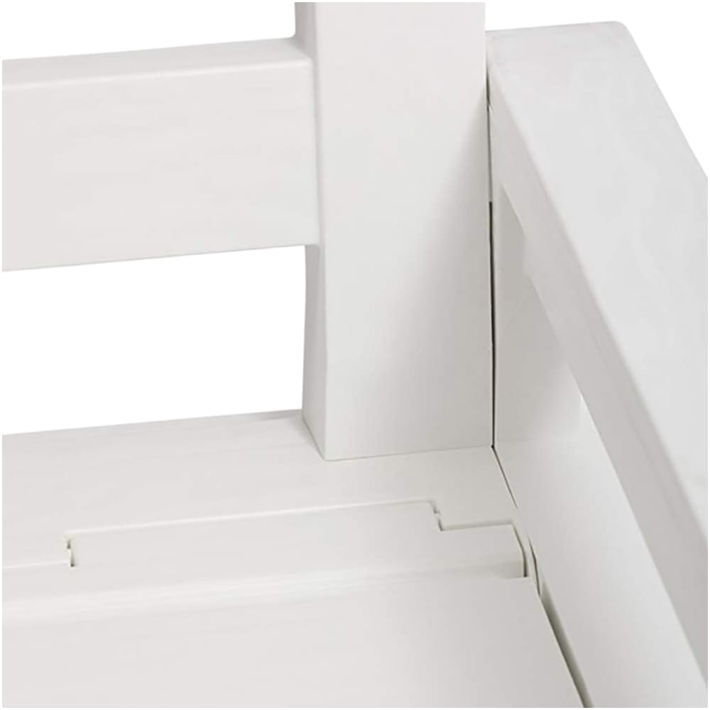 Toomax cassapanca Foreverspring 270 lt plastica effetto Legno Bianco132x58x89 h