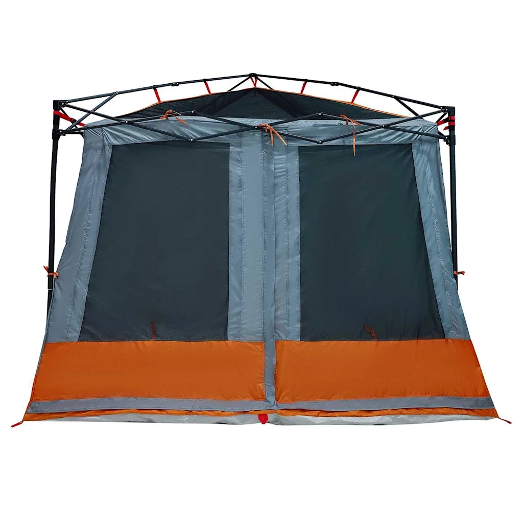 Tenda interna Grigio e arancione 291 x 291 x 240 cm taffetà 42001183