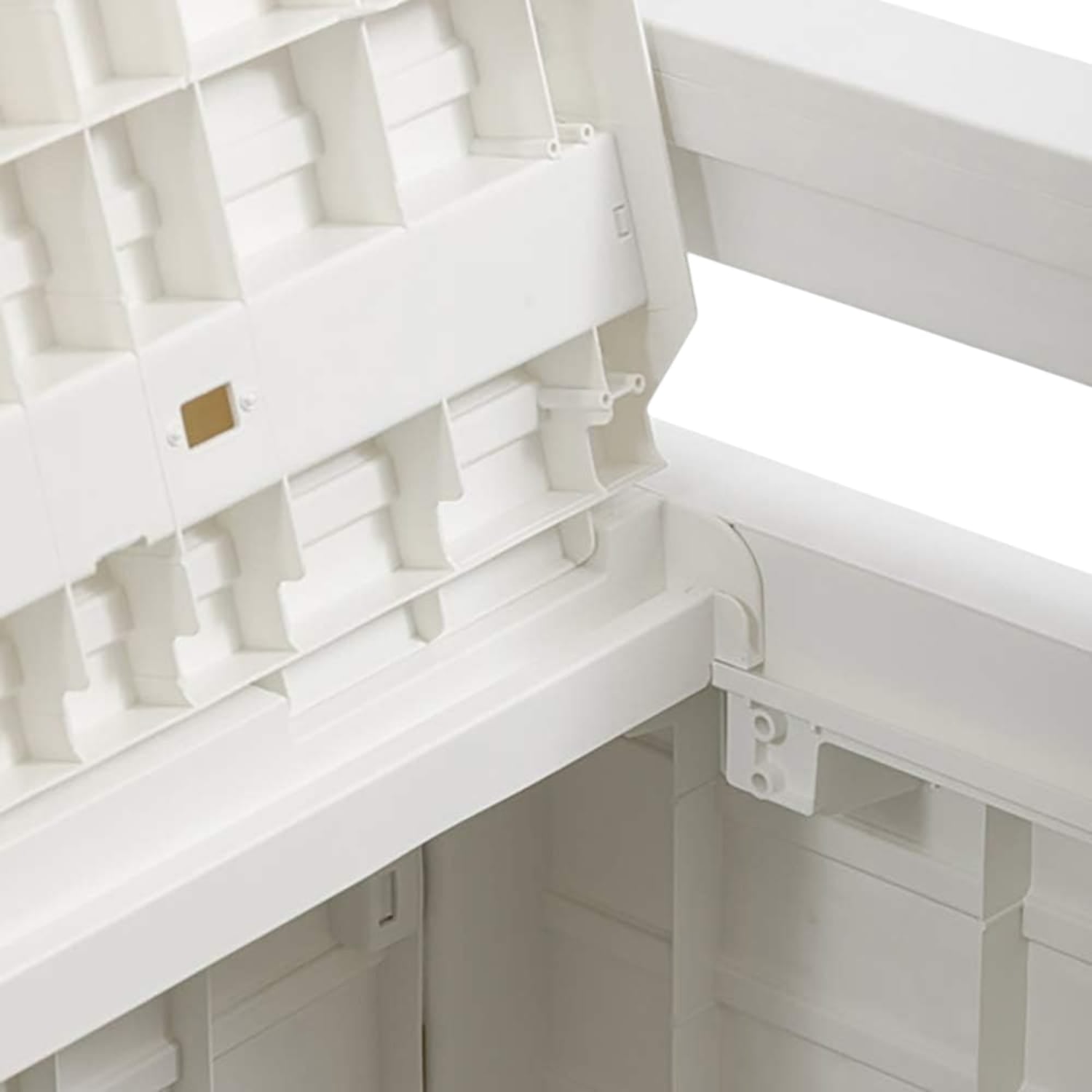 Toomax cassapanca Foreverspring 270 lt plastica effetto Legno Bianco132x58x89 h