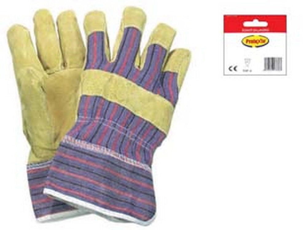 12blister guanti da lavoro maialino dorso in tela - tg.10 cod:ferx.fer53525