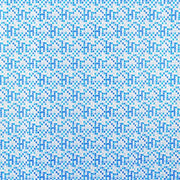 TENDA DOCCIA IN TESSUTO AZZURRO 180X200