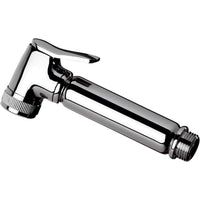 Doccetta a pulsante minimal tonda per idroscopino in ottone crom