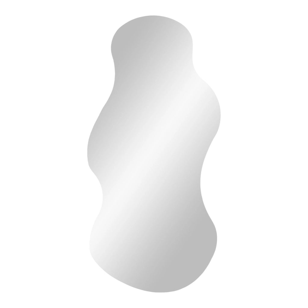 Specchio senza Cornice Palermo, Argento, Vetro, 0,5x40x80 cm