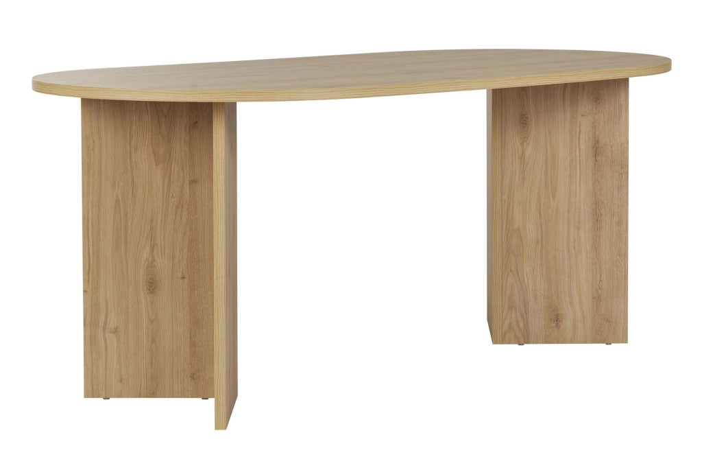 Tavolo da pranzo in legno "Sablin" 180 x 90 x 75 cm - Rovere di Cadice
