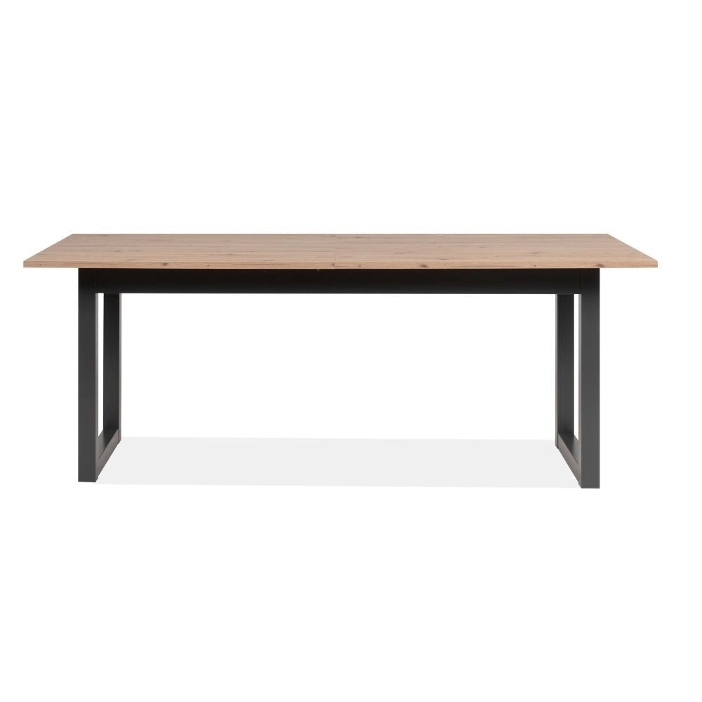 Tavolo allungabile Denver80C colore quercia antracite 200x90x75H