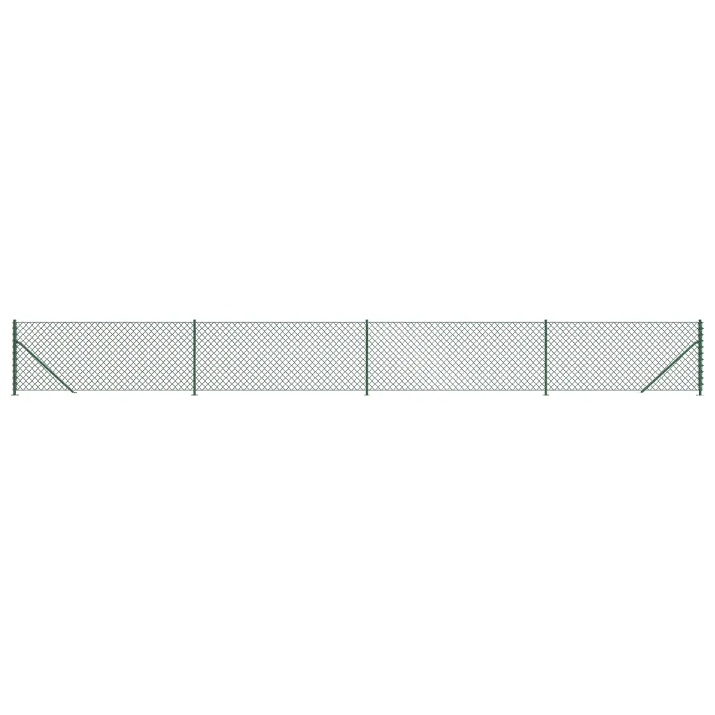 Recinzione a Rete con Flangia Verde 0,8x10 mcod mxl 90422