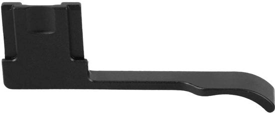Manubrio per dito per fotocamera - Lega di alluminio - Adatto per GR/GRII/GRIII - Accessorio per fotocamera - Nero - Comfortevole e duraturo - Supporto per fotocamera per dito